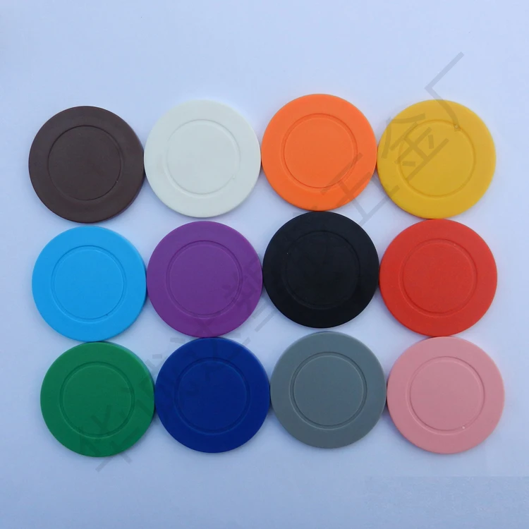 4G ABS plastic jeton print your logo on both side,plastic token print your logo