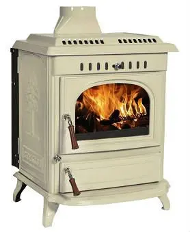 cast iron pellet stove, wood burning stove, fire place