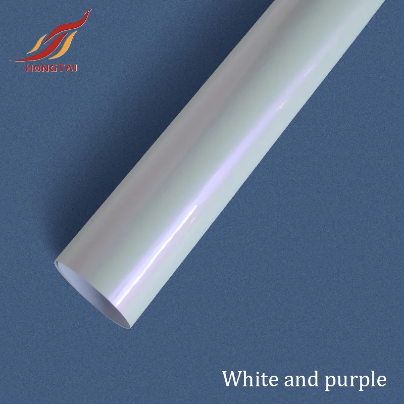 2023 Made in China hot selling Chameleon white to Red car decoration film in stock lot