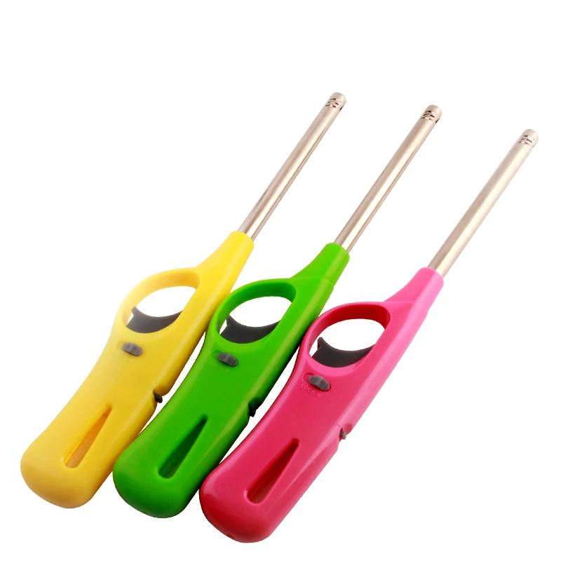 HB-098C BBQ Disposable Style Promotion Refillable Kitchen Gas Lighter