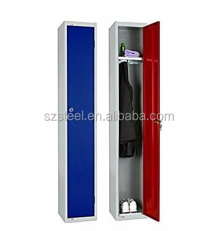 Swimming Pool Steel Storage Cabinet Swing Door Metal Locker With Keys