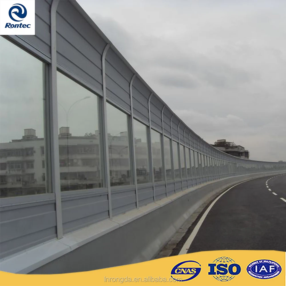 
Multifunctional sound absorbing fence barrier 