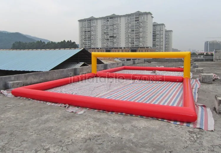 Inflatable water volleyball court/inflatable water games equipment