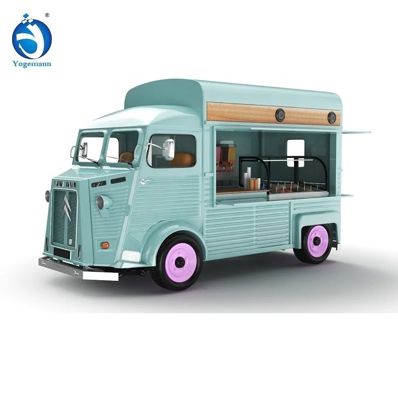 Best Selling Fast Street fast food truck for sale with stainless Steel