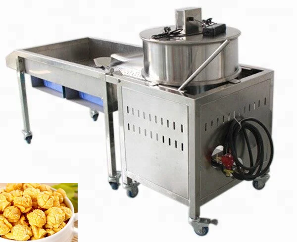 New design commercial air big ball  popping popcorn machine