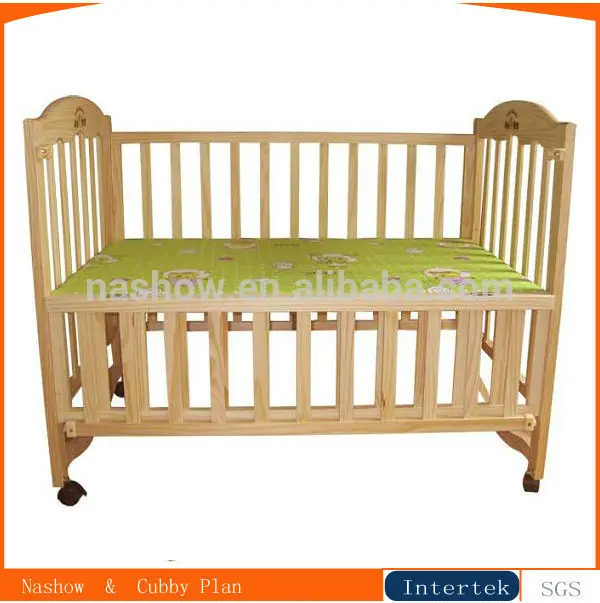 beautiful solid wood crib