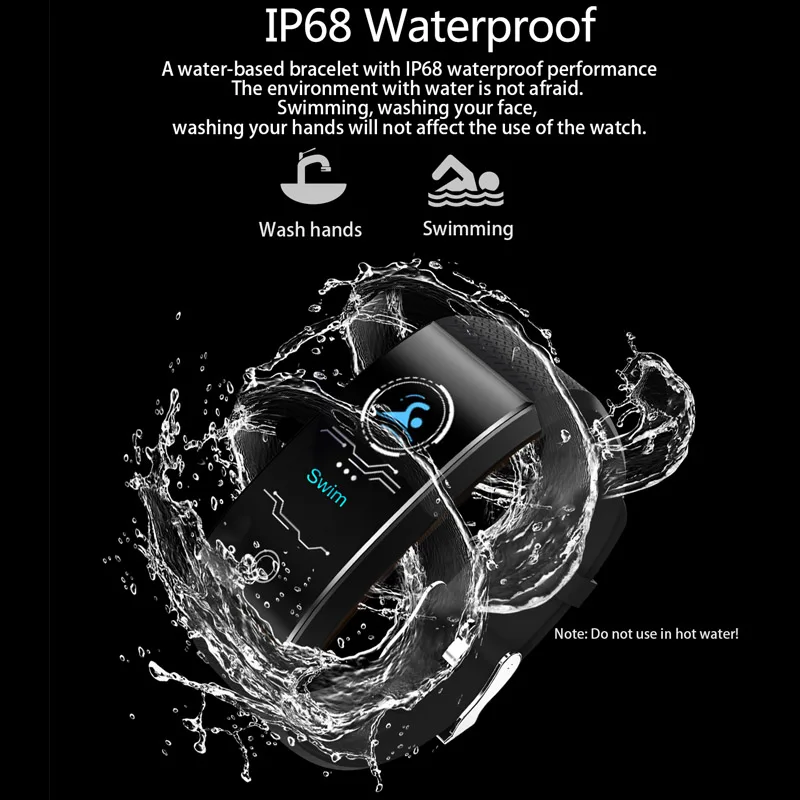  Сенсорный экран reloj inteligente спортивные водонепроницаемые часы мужские наручные для мобильного телефона Смарт-часы ios смартфона huawei