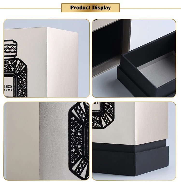 Eastbox Chinese Manufacturer Packing Sponge For Perfume Box Perfume Sets Cosmetics Packaging Box With Foam Insert