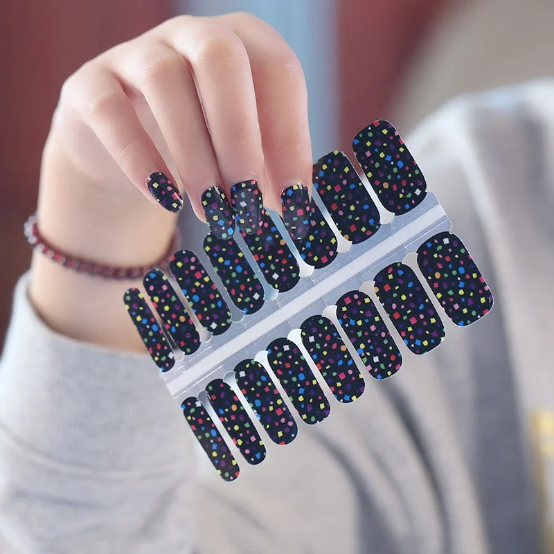 
Top quality personalized fashion style diy 3d nail sticker 