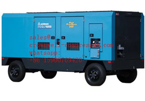 PDSJ1050S PDSK1050S PDSK1200S AIRMAN portable screw compressor ENGINE CAT