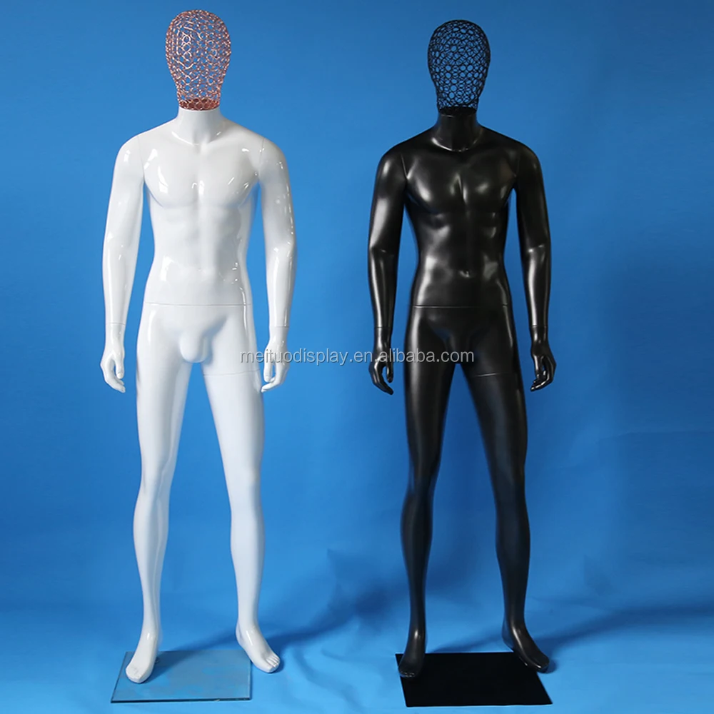 SZMT Fashion Window Display male Mannequin with iron wire head