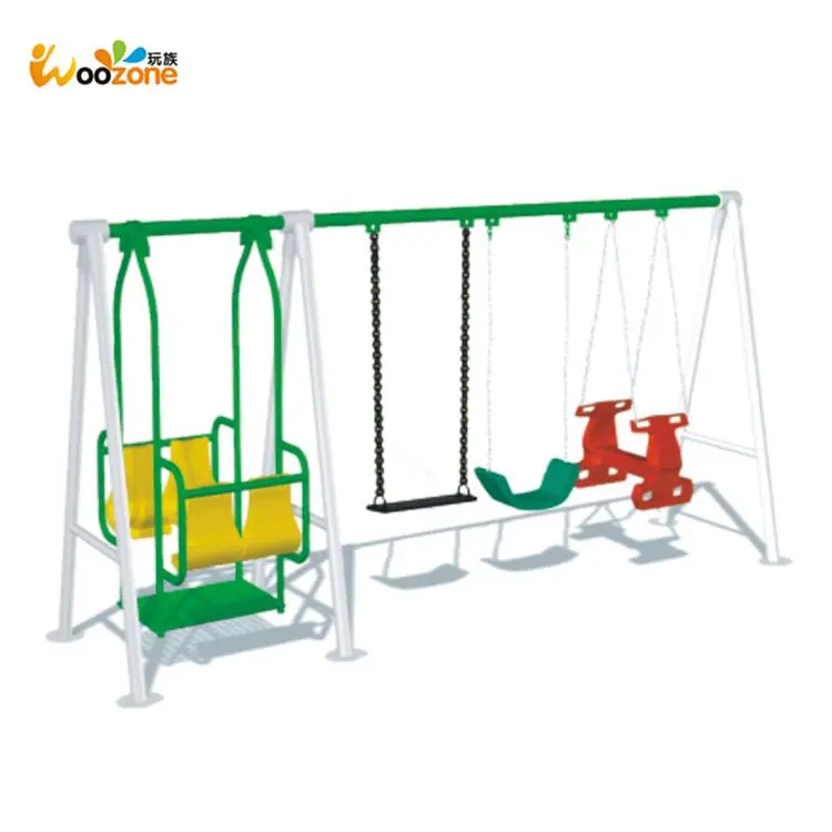 daycare plastic slide swing set hanging garden swing chair