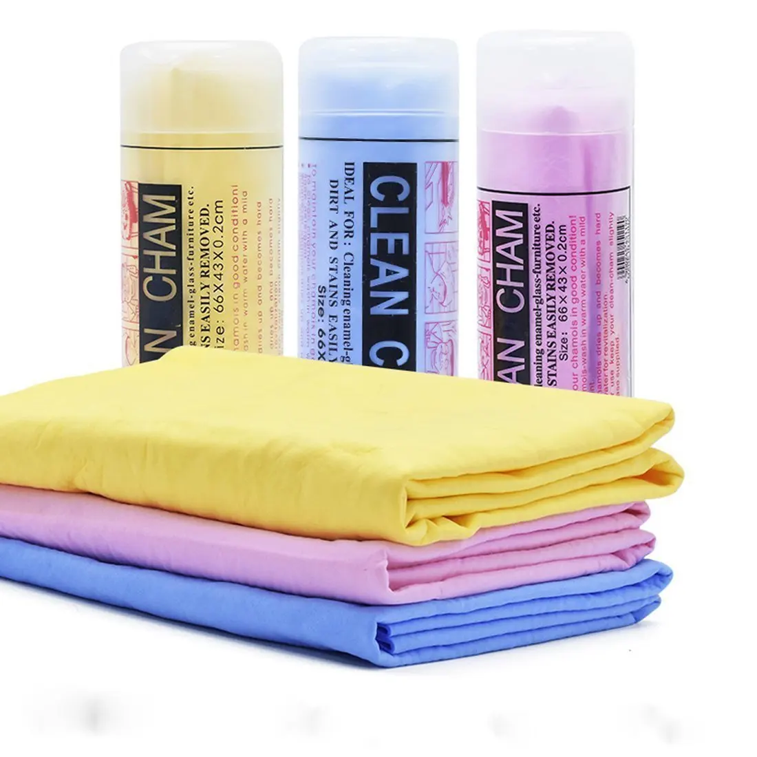 
Premium Genuine Absorber Chamois/Shammy Leather for Car Cleaning Synthetic Chamois Car Cleaning Cloth 