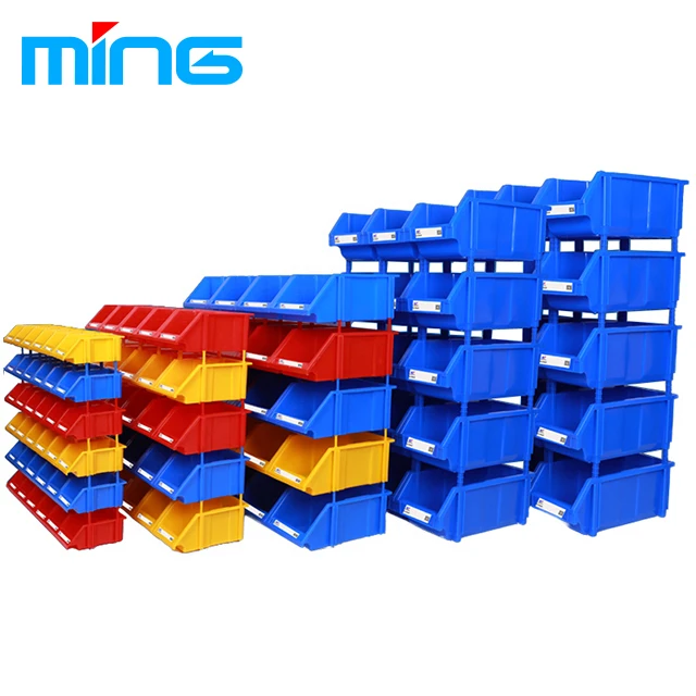 Warehouse Organizer Plastic Stacking Accessory Storage Screw Bin Box