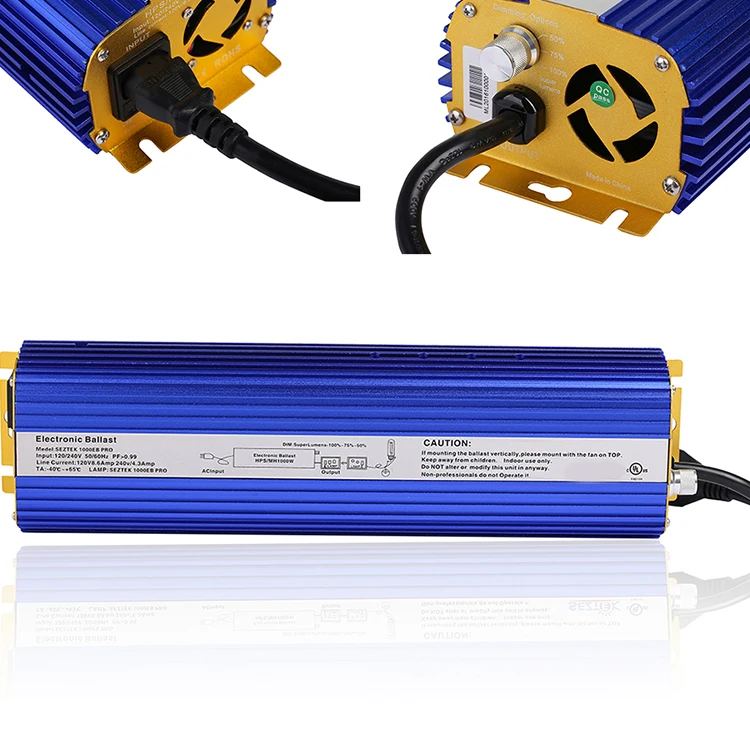 Millenium 400w/600w/1000w digital ballast for greenhouse plants lighting