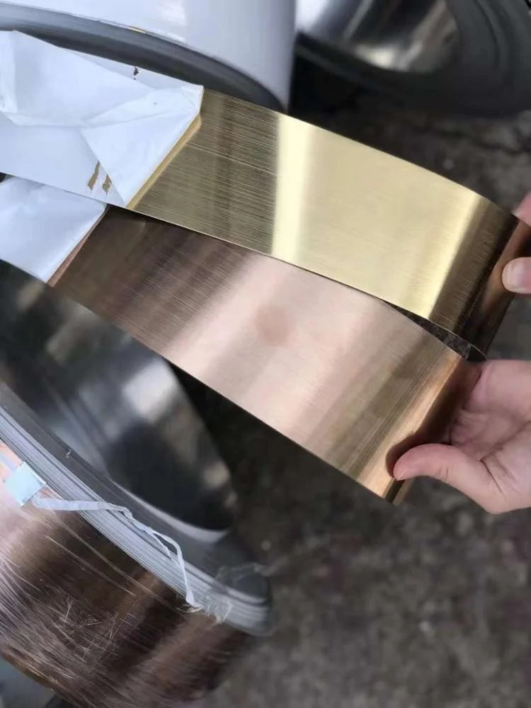 Зеркальная и матовая катушка из нержавеющей стали различных размеров