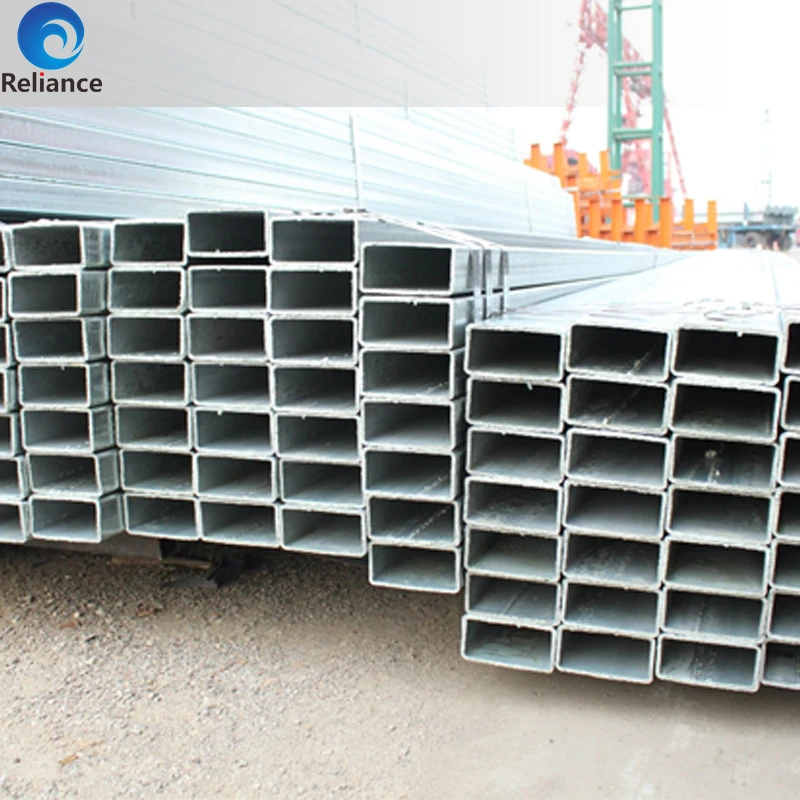 Q195 Q235 Q345 оцинкованная квадратная прямоугольная 2x4 2x3 2x2 стальная трубка