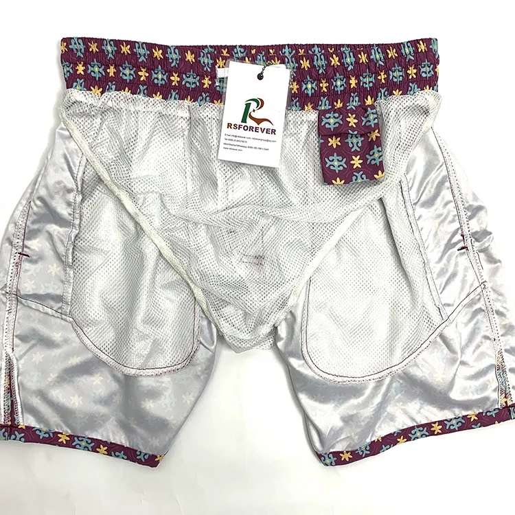 Printing Fashion Elastic Waistband Custom Sublimation Print Board Shorts For Men Waterproof Swim Trunks