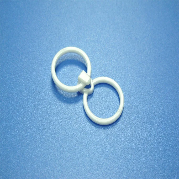 On Sale Wholesale different shaped Iron coated white hook and eye for bra With Good Product Quality