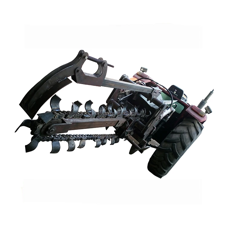 
Hot efficiency with chainsaw trencher for Skid Steer Loader/trencher disc ditcher 