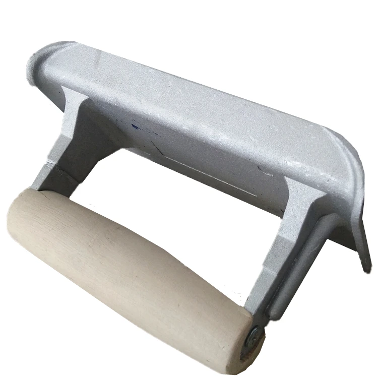 Мастерок с деревянной ручкой, цементный угловой мастерок