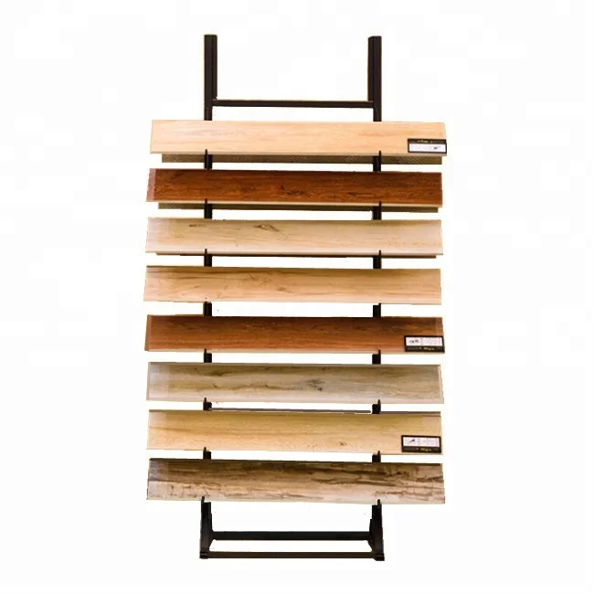 
Floor standing Promotional Customized Tiles Display Rack 