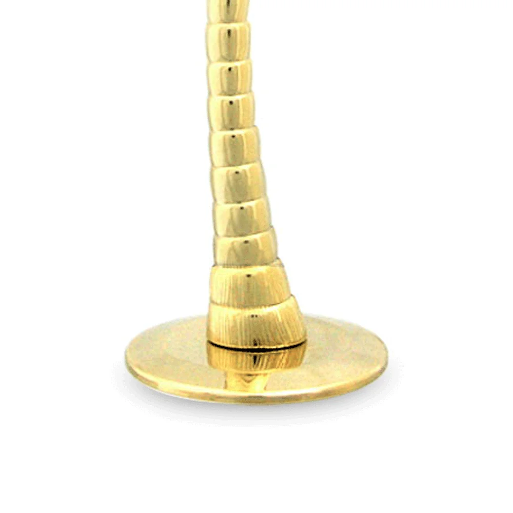 Crystocraft Wholesale Gold Plated Metal Palm Tree Decorated with Brilliant Cut Crystals table Decorations