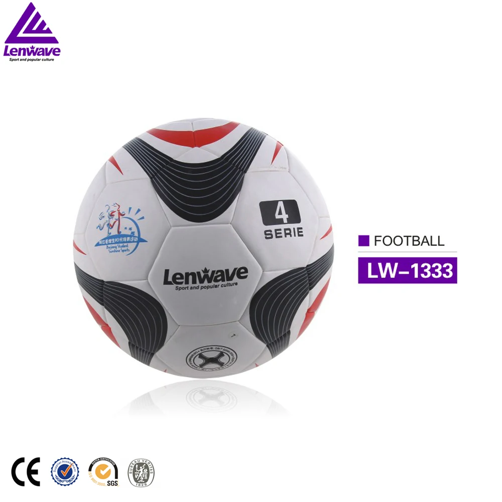 Бренд Lenwave профессиональный кожаный футбольный