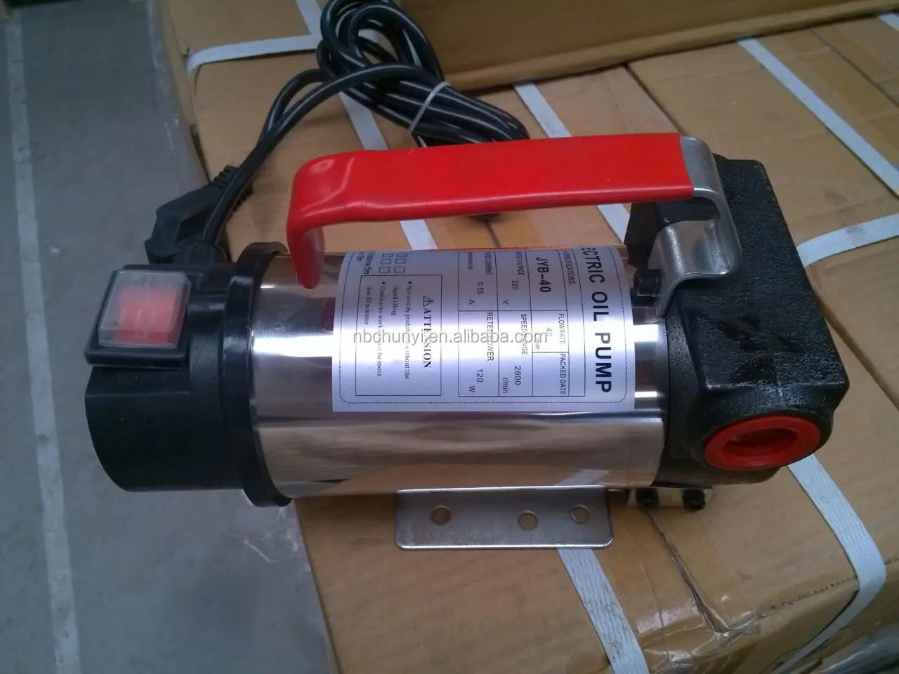 12/24 VOLT diesel fuel transfer pump home oil extractor electric diesel pump factory  low pressure DC 12v electric oil pump