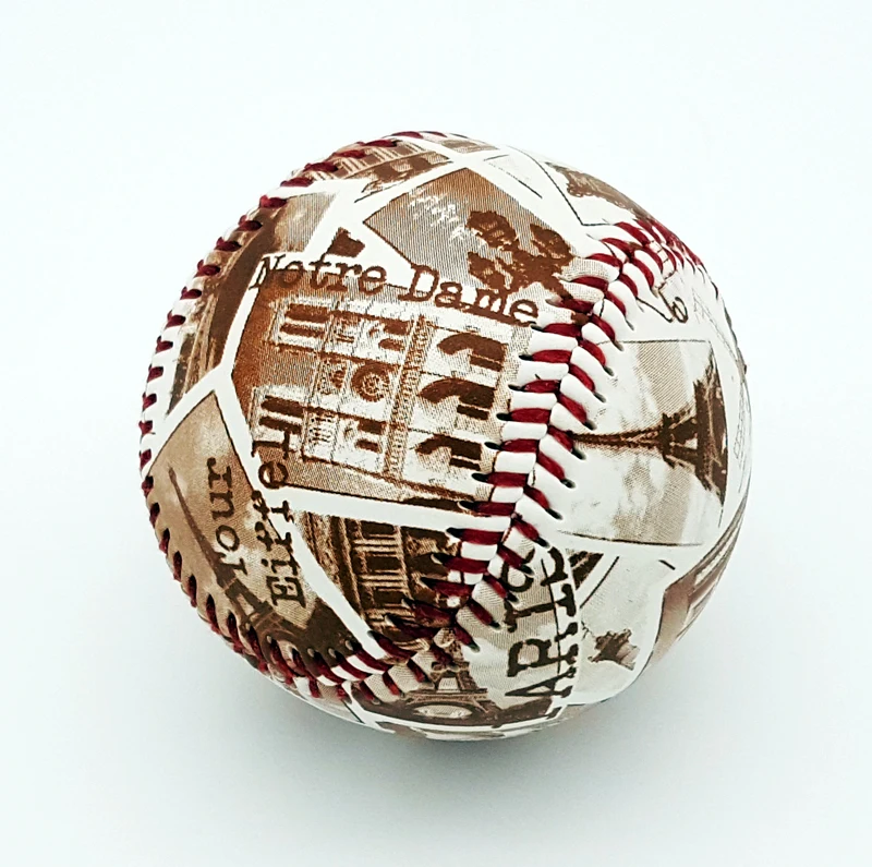 Standard 9 inches hand sewn PVC promotional weighted balls baseball