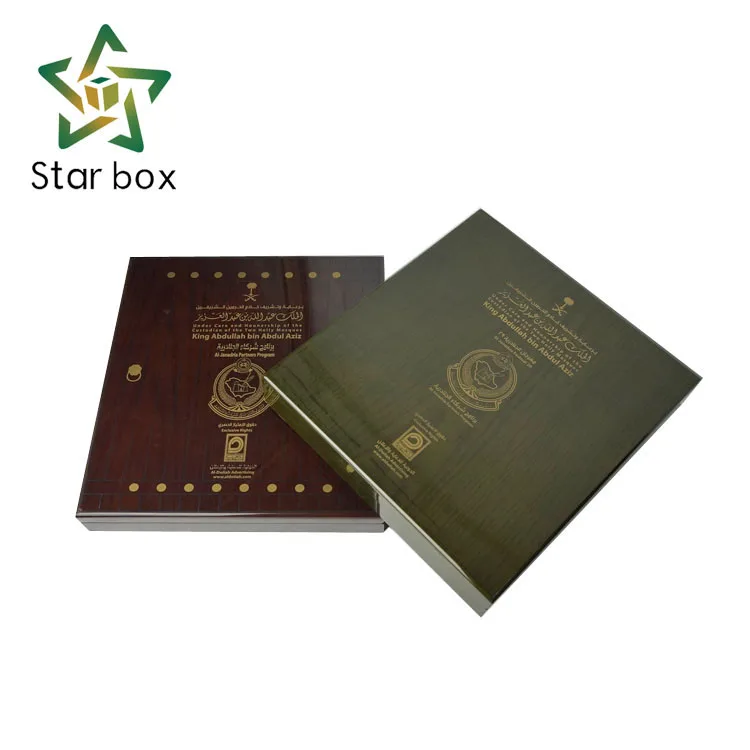 Unique wood treasure box piano lacquer wooden gift packaging box custom print wooden display box wholesale