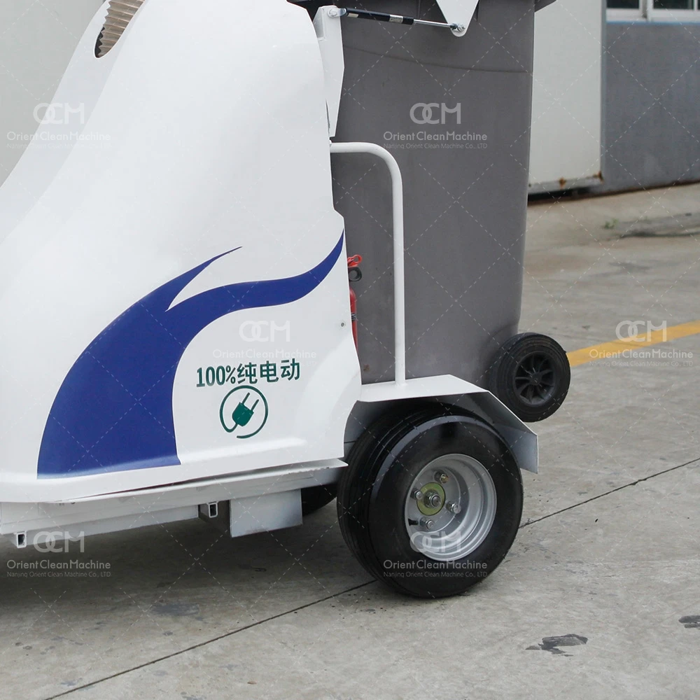 MAMUT E-Vacuum Battery Operated Electric Road Sweeper and Litter Picker