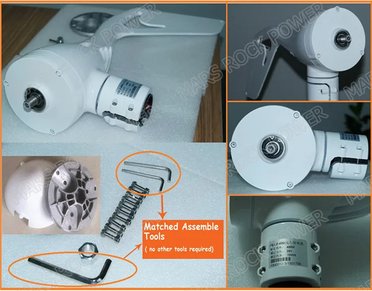 Cheapest price DC output 400W low start-up wind speed small home generator residential wind turbine