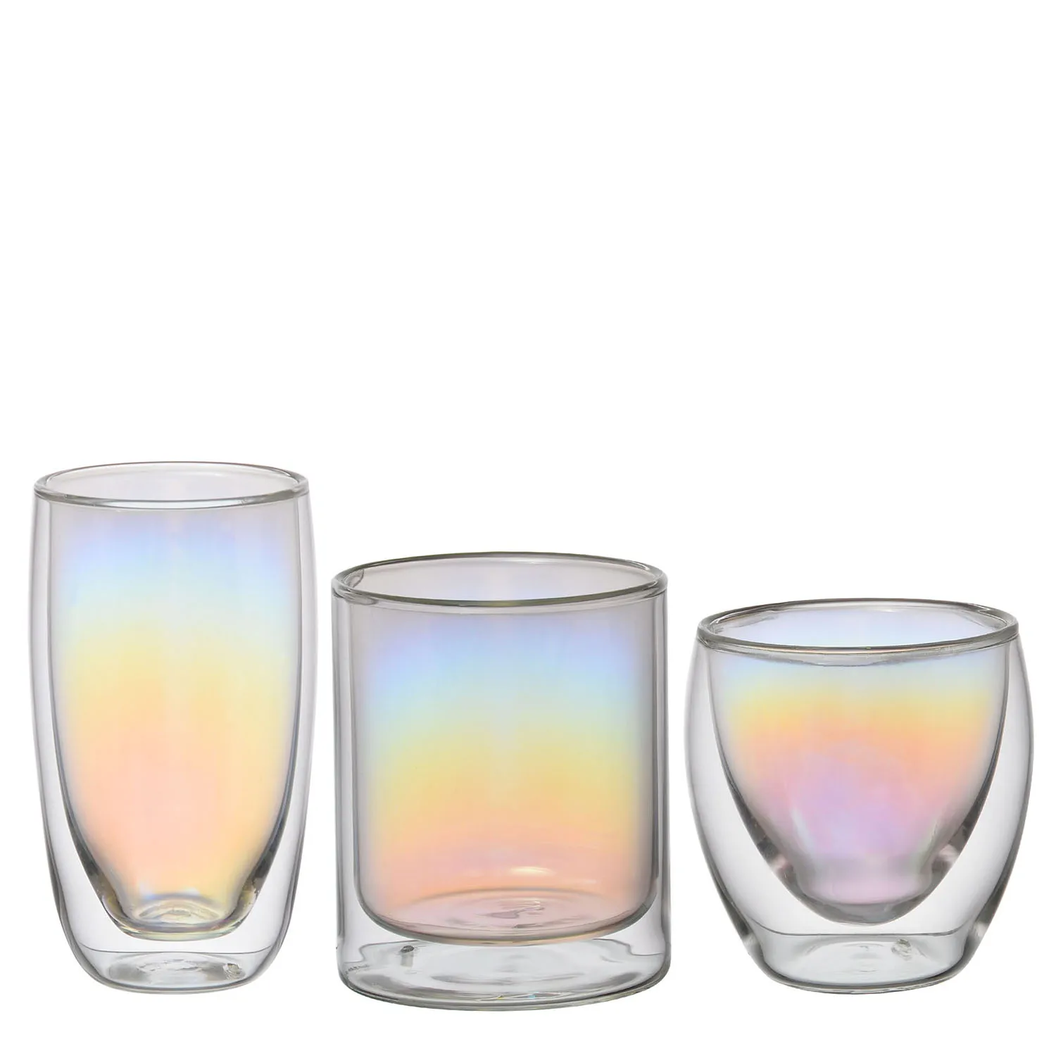 samyo decorative eco-friendly hand-made Double Wall wine glass