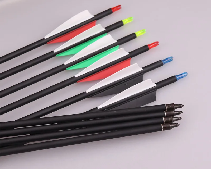 Spine 350 Archery carbon fiber arrows