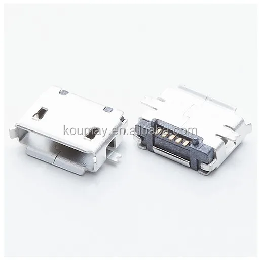 MICRO USB AB TYPE 5P Female Conn 90 degree connectors/jack/socket