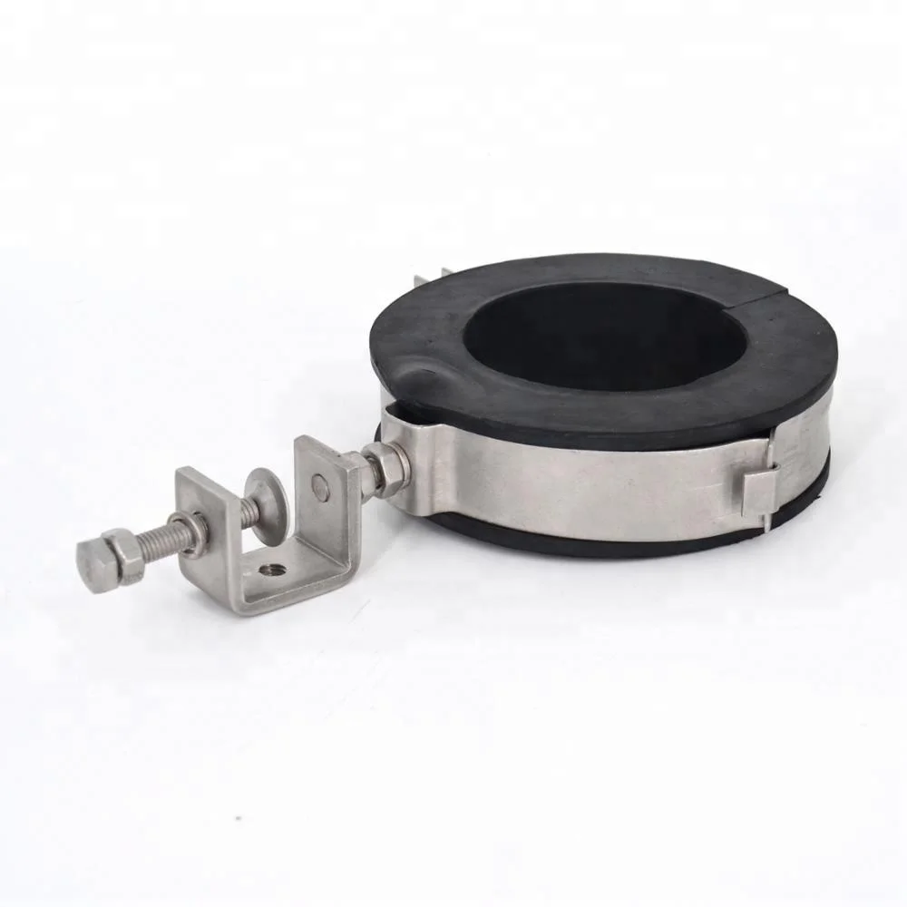 Hoop type cable clamp throat hoop fixture feeder clamp/stainless cable clamp