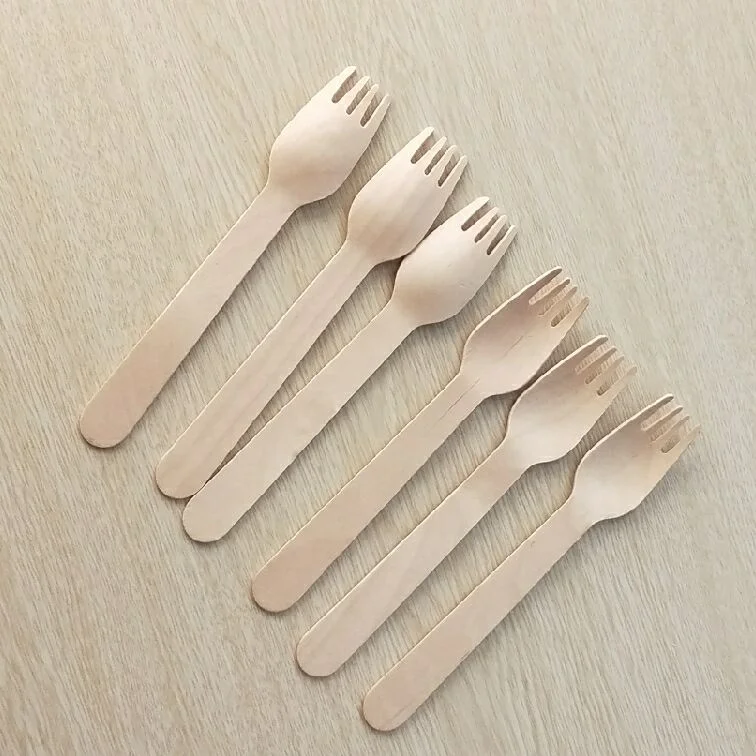 Набор одноразовых деревянных столовых приборов/Свадебный деревянный нож/деревянная ложка/деревянная вилка 10 см/14 см/16 см/20