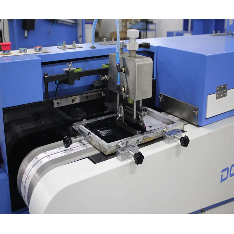 DOPSING Mini High Temperature automatic labels screen printing machine