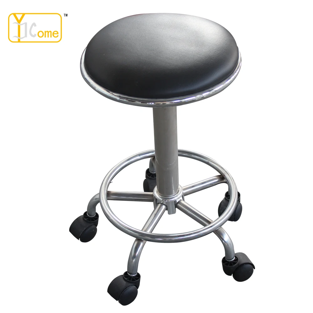 Manufacture Adjustable Height Hospital Stool Nursing Chair With Castors