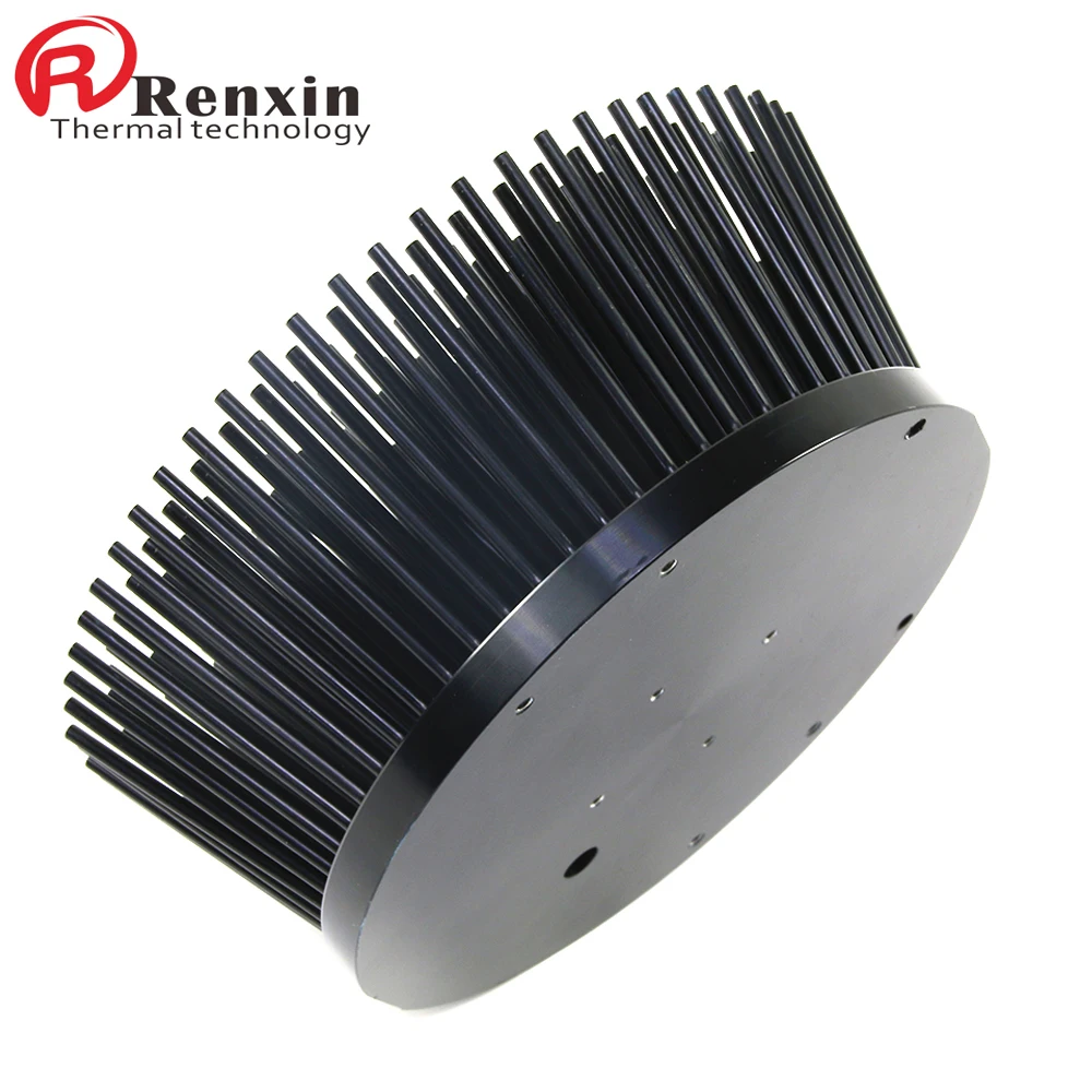 Растопыренными Круглый Pin-fin пассивный радиатор 130 мм светодиода.