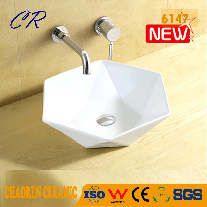 hotel WC basin  sink bathroom above griotte round art wash basin ceramics toilet basin