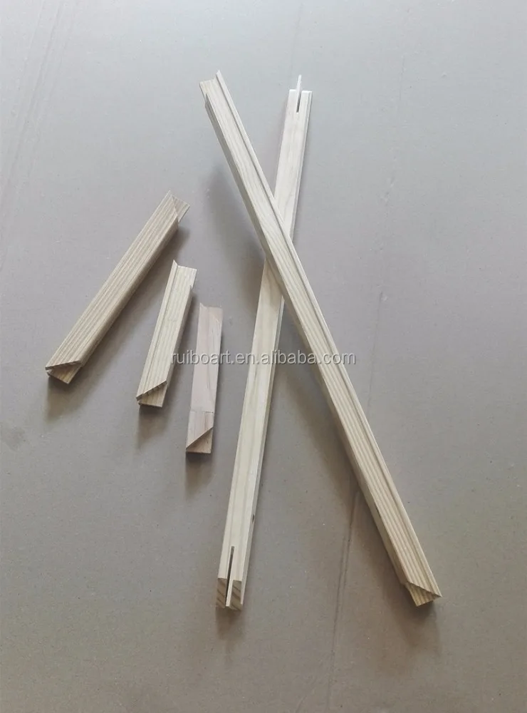 Canvas frame wood