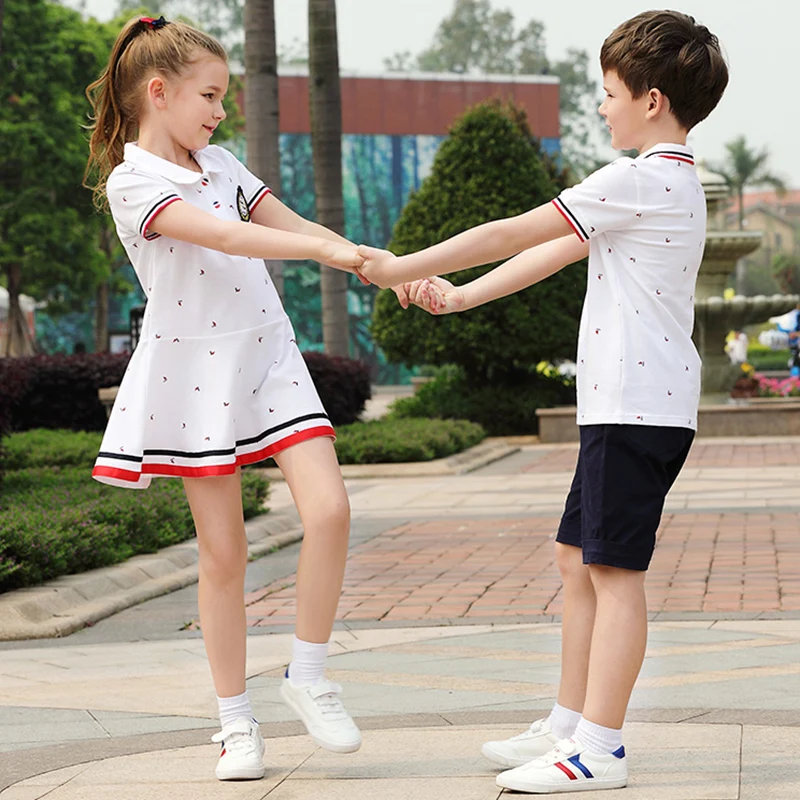 
Школьная форма на заказ, дизайнерская дешевая униформа для начальной школы оптом 