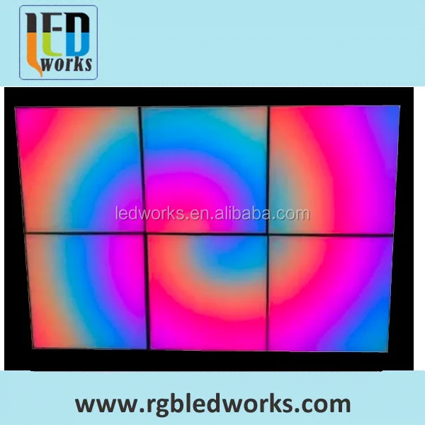 madrix pixel dmx rgb led panel light for club lighting