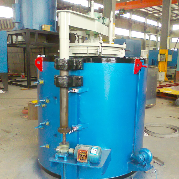 Environmentally Friendly pit type gas carburizing furnace for metal parts carburizing