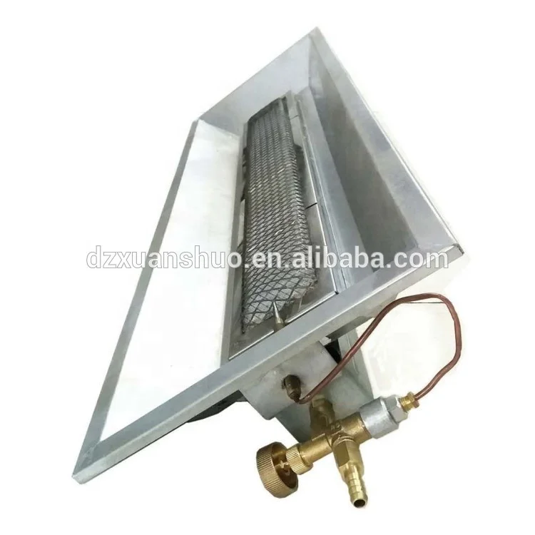 Газовый обогреватель ecoflame THD2606 для птицефабрик с инфракрасным
