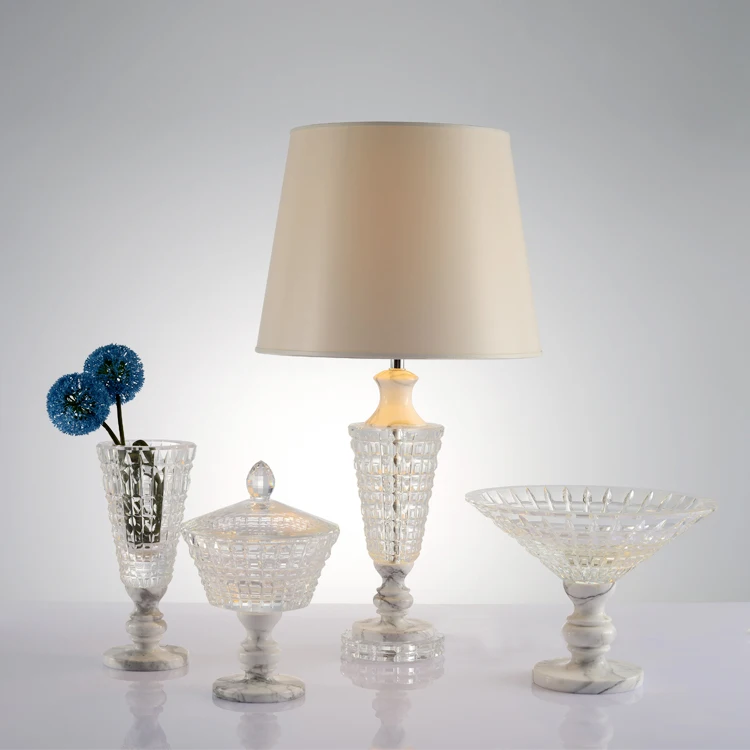  New design luxury clear Crystal lamp body baccarat crystal Table Lamp for home hotel