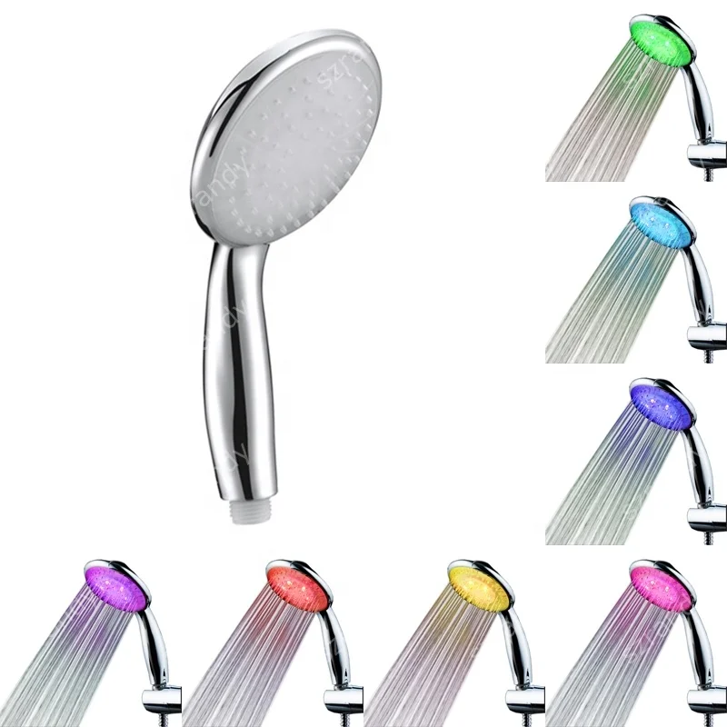 Water power Bathroom 7 color best light shower 8008-A24
