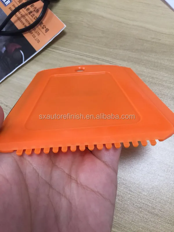 Car Plastic Ice Scraper Keychain